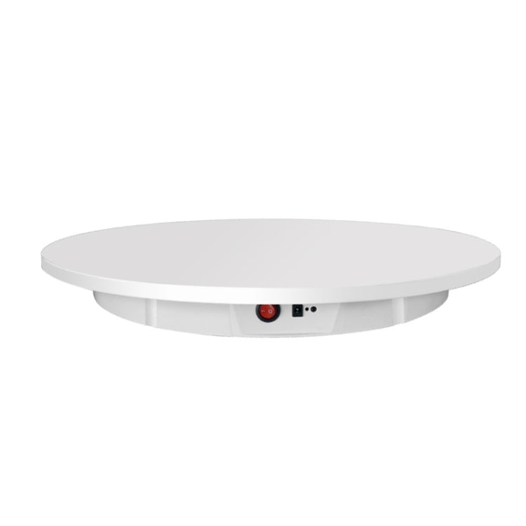 60cm Electric Rotating Display Stand Props Turntable, Load: 100kg, Plug-in Power, AU Plug(White)