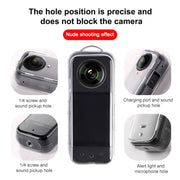 For Insta360 X3 Full Body Clear TPU Protective Case (Transparent)
