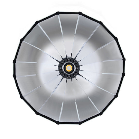 TRIOPO KP2-60 60cm Speedlite Flash Deep Parabolic Softbox Bowens Mount Diffuser(Black)