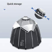 TRIOPO KP2-60 60cm Speedlite Flash Deep Parabolic Softbox Bowens Mount Diffuser(Black)