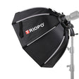 TRIOPO KS2-65 65cm Fast Loading Speedlite Flash Octagon Parabolic Softbox Diffuser (Black) - free shipping - PMC TechLife - Order now!