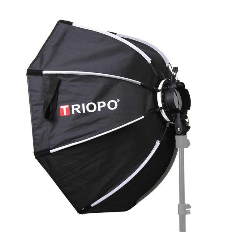 TRIOPO KX90 90cm Dome Speedlite Flash Octagon Parabolic Softbox Diffuser (Black)