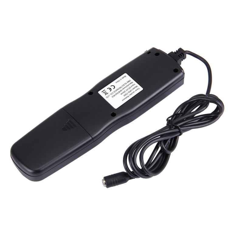 RST-7002 LCD Screen Time Lapse Intervalometer Shutter Release Digital Timer Remote Controller with C8 Cable for CANON 1D/1DS/50D/40D/30D/20D/10D/5D/7D Camera(Black)