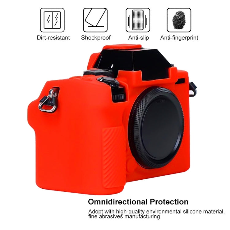 Soft Silicone Protective Case for FUJIFILM X-S10(White)