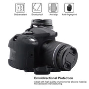 Soft Silicone Protective Case for Nikon D5300(Yellow)