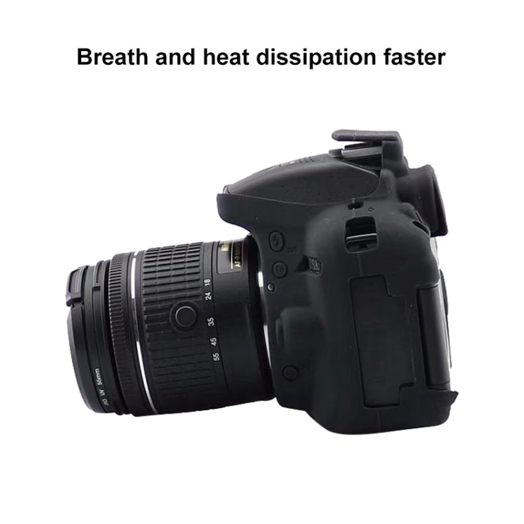 Soft Silicone Protective Case for Nikon D5300(Red)