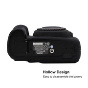 For Canon EOS 5D Mark II Soft Silicone Protective Case(Black)