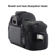 For Canon EOS 6D Mark II Soft Silicone Protective Case (Yellow)