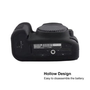 For Canon EOS 6D Mark II Soft Silicone Protective Case (Black)