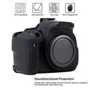 For Canon EOS 600D Soft Silicone Protective Case(Yellow)