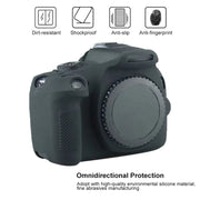 Soft Silicone Protective Case for Canon EOS 2000D (Yellow)