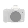 For Canon EOS M50 Mark II / M50 II Soft Silicone Protective Case(White) - Protective Case by PMC TechLife | Online Shopping South Africa | PMC TechLife | Buy Now Pay Later Mobicred