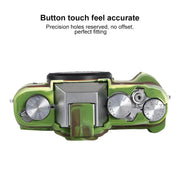For FUJIFILM X-T30 Soft Silicone Protective Case(Camouflage)