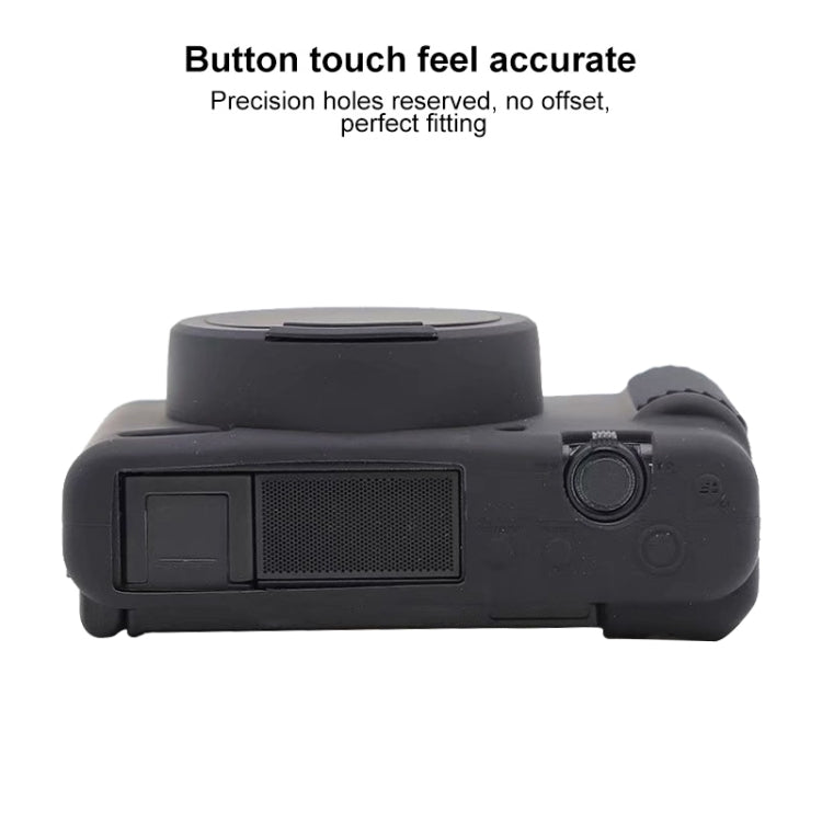 Soft Silicone Protective Case for Sony ZV-1 (Orange)