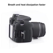 Soft Silicone Protective Case for Nikon D3400 / D3300 (Red)