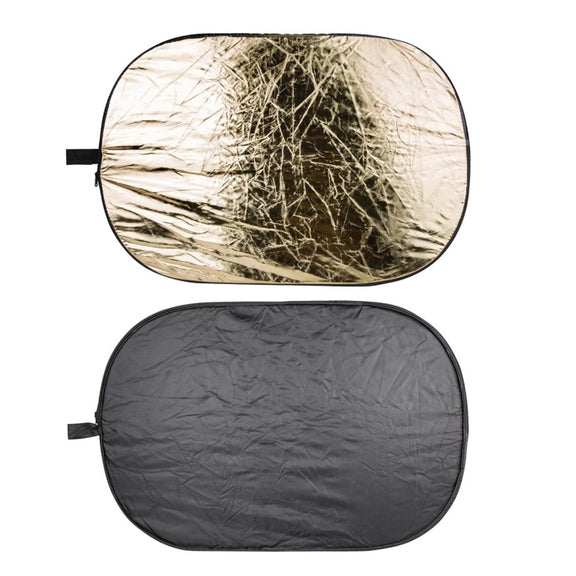Godox FT05-1 100 x 150cm 5-in-1 Silver / Soft / Gold / White / Black Oval Folding Reflector Board