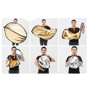 Godox FT05-1 100 x 150cm 5-in-1 Silver / Soft / Gold / White / Black Oval Folding Reflector Board