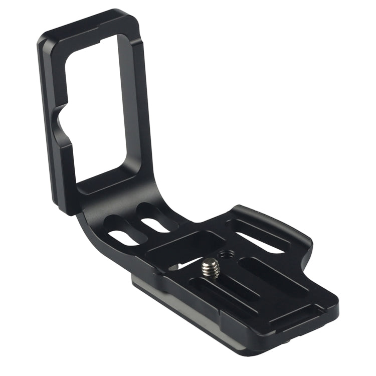 Vertical Shoot Quick Release L Plate Bracket Base Holder for Nikon D800 / D800E / D810(Black)