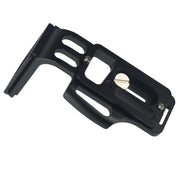Vertical Shoot Quick Release L Plate Bracket Base Holder for Nikon D800 / D800E / D810(Black)