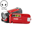 16X Digital Zoom HD 16 Million Pixel Home Travel DV Camera, AU Plug (Red) - Video Cameras by PMC TechLife | Online Shopping South Africa | PMC TechLife | Buy Now Pay Later Mobicred