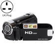 16X Digital Zoom HD 16 Million Pixel Home Travel DV Camera, UK Plug (Black) - Video Cameras by PMC TechLife | Online Shopping South Africa | PMC TechLife | Buy Now Pay Later Mobicred