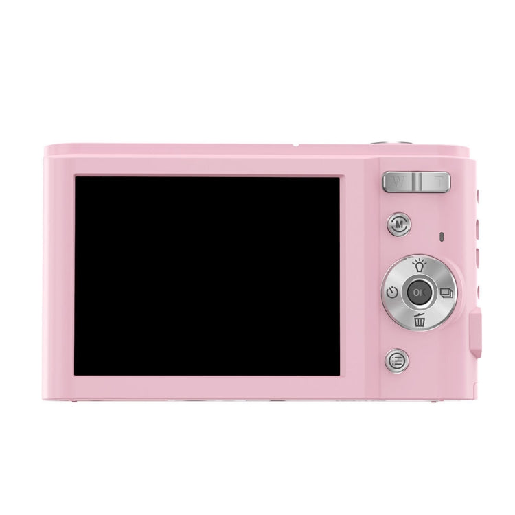 DC302 2.88 inch 44MP 16X Zoom 2.7K Full HD Digital Camera Children Card Camera, EU Plug (Pink)