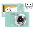 DC302 2.88 inch 44MP 16X Zoom 2.7K Full HD Digital Camera Children Card Camera, EU Plug (Green) - Children Cameras by PMC TechLife | Online Shopping South Africa | PMC TechLife | Buy Now Pay Later Mobicred