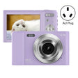 DC302 2.88 inch 44MP 16X Zoom 2.7K Full HD Digital Camera Children Card Camera, AU Plug (Purple) - Children Cameras by PMC TechLife | Online Shopping South Africa | PMC TechLife | Buy Now Pay Later Mobicred