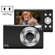 DC402 2.4 inch 44MP 16X Zoom 1080P Full HD Digital Camera Children Card Camera, US Plug (Black) - Children Cameras by PMC TechLife | Online Shopping South Africa | PMC TechLife | Buy Now Pay Later Mobicred