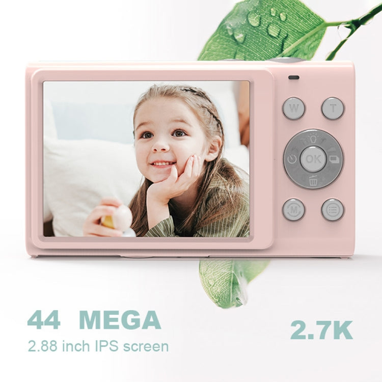 DC402 2.4 inch 44MP 16X Zoom 1080P Full HD Digital Camera Children Card Camera, US Plug (Black)