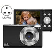 DC402 2.4 inch 44MP 16X Zoom 2.7K Full HD Digital Camera Children Card Camera, UK Plug (Black) - free shipping - PMC TechLife - Order now!