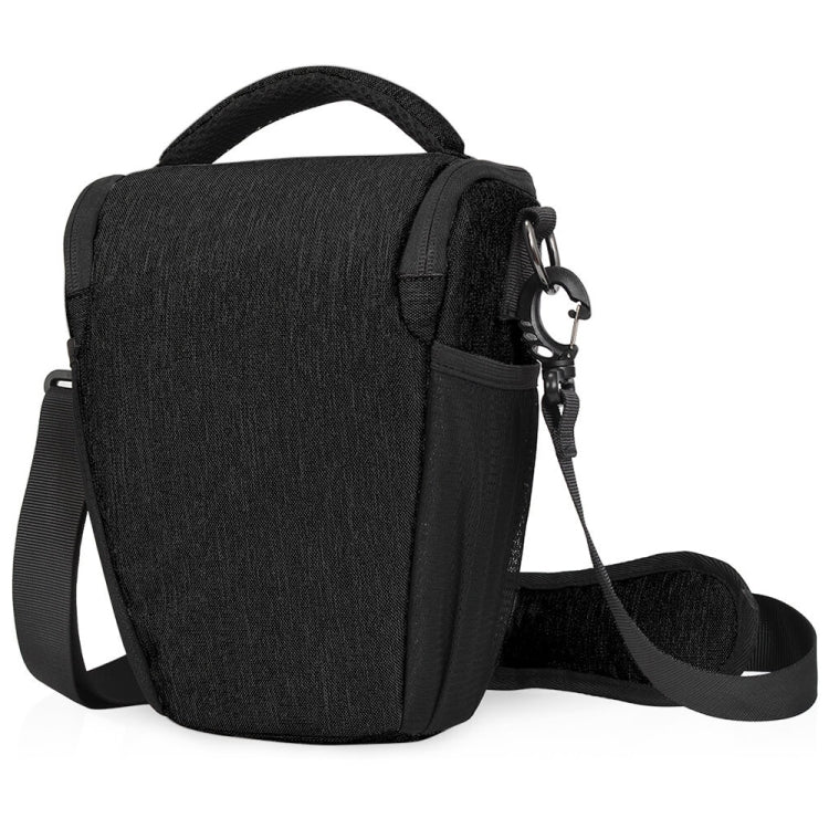 CADEN D11 Water-resistant Crossbody Shoulder SLR Camera Bag, Size: 20.5 x 16 x 27cm (Black)