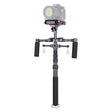 YELANGU S300 4 in 1 Multifunctional Rig + Dual Handheld Shoulder Rig + Monopod + Stabilizer for Cameras / SLR Cameras, Height Range: 63cm-170cm(Black) - free shipping - PMC TechLife - Order now!