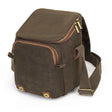 CADEN N1 Large Retro Multifunctional Canvas Waterproof Digital Camera Photography Shoulder Bag(Coffee) - free shipping - PMC TechLife - Order now!
