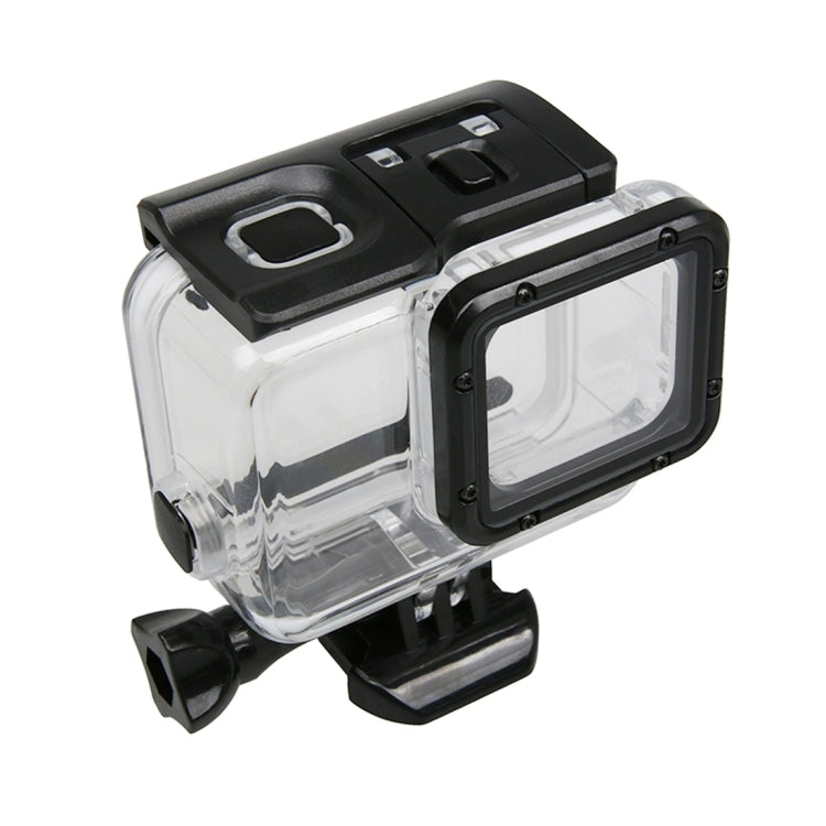 For GoPro  NEW HERO /HERO6  /5 Touch Screen 45m Water-resistant Housing Protective Case with Buckle Basic Mount & Screw, No Need to Remove Lens