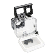 For GoPro  NEW HERO /HERO6  /5 Touch Screen 45m Water-resistant Housing Protective Case with Buckle Basic Mount & Screw, No Need to Remove Lens