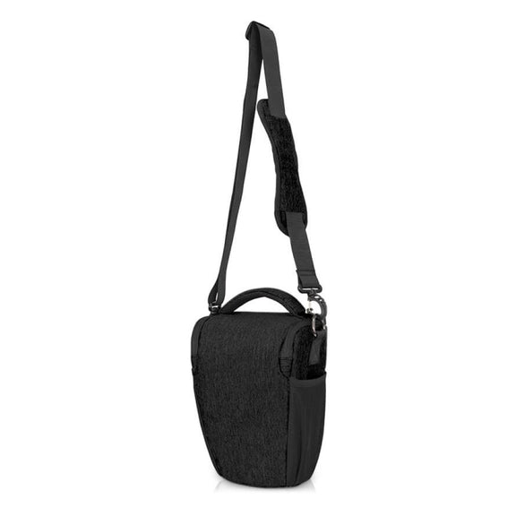 CADEN D1 Water-resistant Crossbody Shoulder SLR Camera Bag, Size: 19 x 13x 21cm (Black)