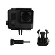 For GoPro HERO4 ABS Skeleton Housing Protective Case Cover with Buckle Basic Mount & Lead Screw