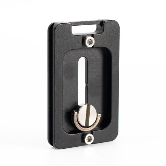 BEXIN PL-62 Anti-rotation Quick Release Plate with Rubber Cushion(Black)