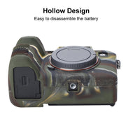Soft Silicone Protective Case for Sony A7 IV (Camouflage)