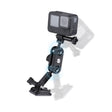 360 Pivot Magic Arm Motorcycle Helmet Mount Adapter Holder (Black) - Helmet Mount by PMC TechLife | Online Shopping South Africa | PMC TechLife | Buy Now Pay Later Mobicred
