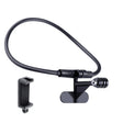 Hands Free Lazy Wearable Neck Camera Phone Holder with Phone Clamp, Extended Version(Black) - Holder by PMC TechLife | Online Shopping South Africa | PMC TechLife | Buy Now Pay Later Mobicred