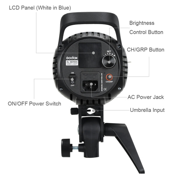 Godox SL60W LED Light Studio Continuous Photo Video Light(EU Plug)