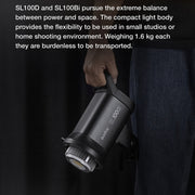 Godox SL100D 100W 5600K Daylight-balanced LED Light Studio Continuous Photo Video Light(AU Plug)