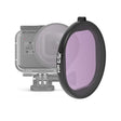 JSR Round Housing ND4 Lens Filter for GoPro HERO8 Black - Lens Filter by JSR | Online Shopping South Africa | PMC TechLife | Buy Now Pay Later Mobicred