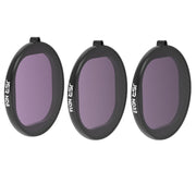 JSR Round Housing 3 in 1 ND8+ND16+ND32 Lens Filter for GoPro HERO8 Black