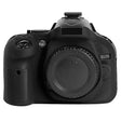 Soft Silicone Protective Case for Nikon D5200 (Black) - Protective Case by PMC TechLife | Online Shopping South Africa | PMC TechLife | Buy Now Pay Later Mobicred