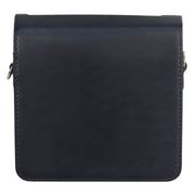 For FUJIFILM instax Link WIDE Full Body PU Leather Case Bag with Strap(Black)
