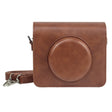 For Kodak Mini Shot 3 Square Retro / C300R instax Full Body Camera PU Leather Case Bag with Strap(Brown) - free shipping - PMC TechLife - Order now!