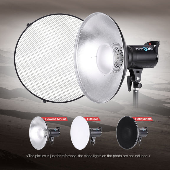 Godox RS55CM 55cm Studio White Beauty Dish Reflector Bowens Mount Diffuser